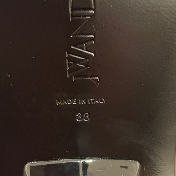 JW Anderson Emerald Green Leather Mules - Picture 4 of 8